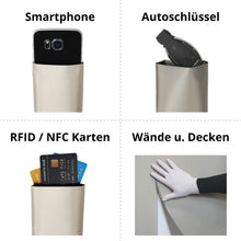 Silver shielding fabric, mobile phone radiation, electrosmog, router, radiation protection - RS1