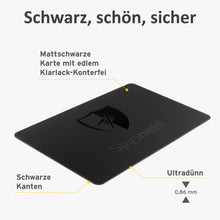 RFID blocking card NFC protection interference signal for bank card, debit card, credit card - Spyshield