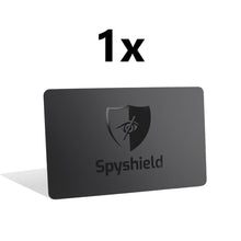 RFID blocking card NFC protection interference signal for bank card, debit card, credit card - Spyshield