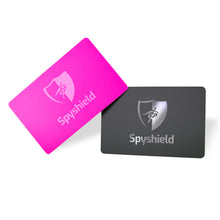 Pink RFID blocking card NFC protection interference signal for bank card, debit card, credit card - Spyshield