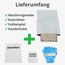 Shielding fabric, mobile phone radiation, electrosmog, router, radiation protection - CW1