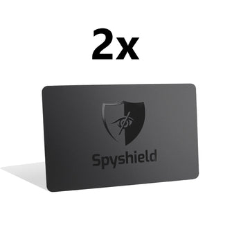 RFID blocking card NFC protection interference signal for bank card, debit card, credit card - Spyshield